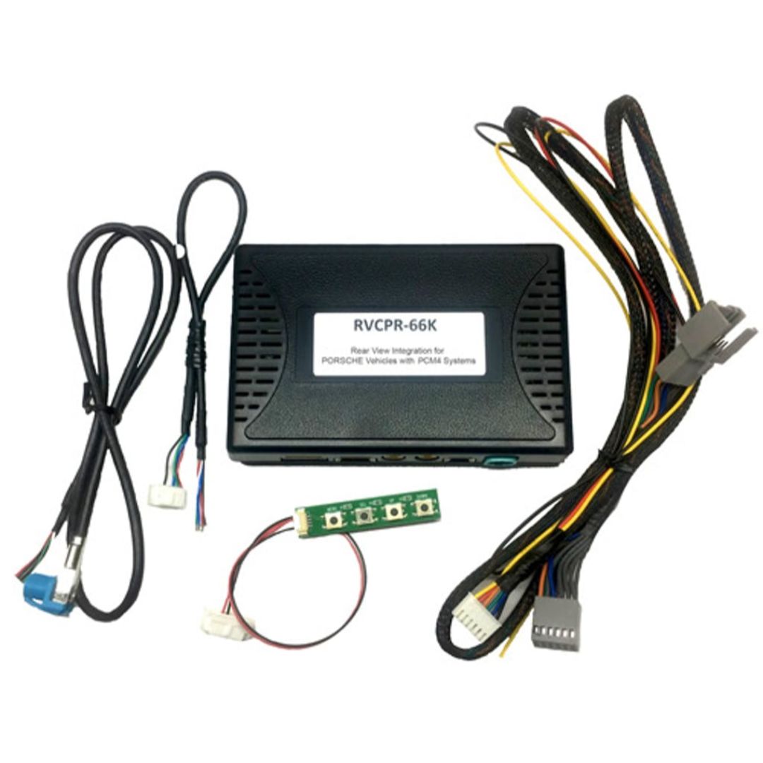 Crux RVCPR-66K, Sightline Safety-View Integration Rear-View Integration for Porsche Vehicles with PCM4 Navigation Systems