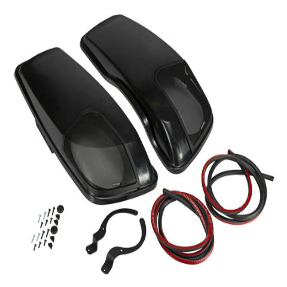 Kicker HDBL69, 2014-Newer Harley Davidson Left and Right Bag Lid kit w/ 6x9 Speakers and Harness (46HDBL69)