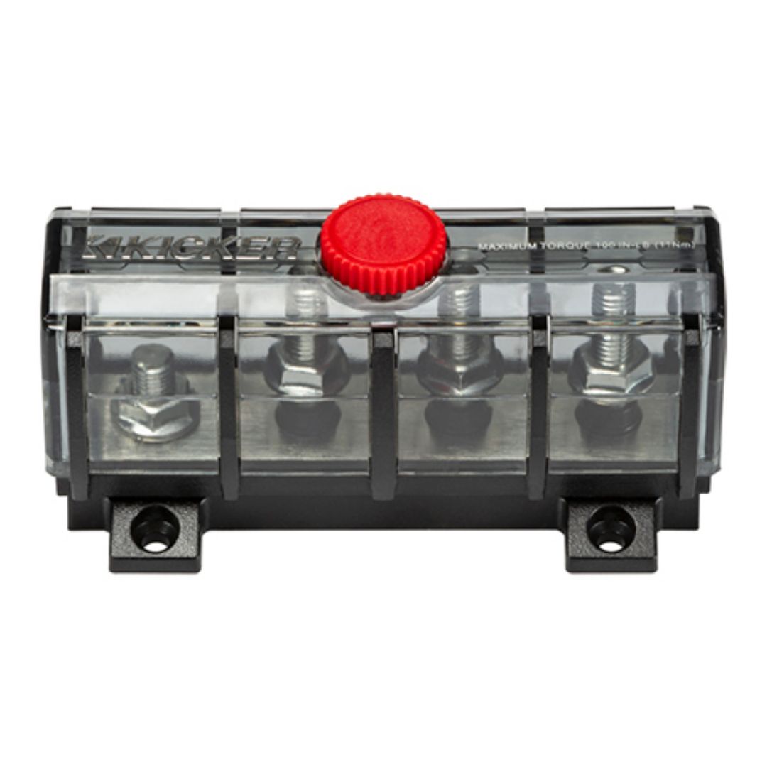 Kicker KMFDB3, ABYC Compliant Fuse Holder ¶ Distribution Block (47KMFDB3)