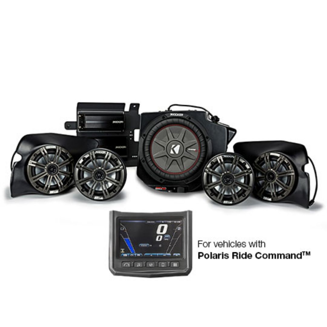 Kicker PRZ35RC, KICKER/SSV Works 5 Speaker, Polaris Razor 3, Ride Command Compatible (44PRZ35RC)