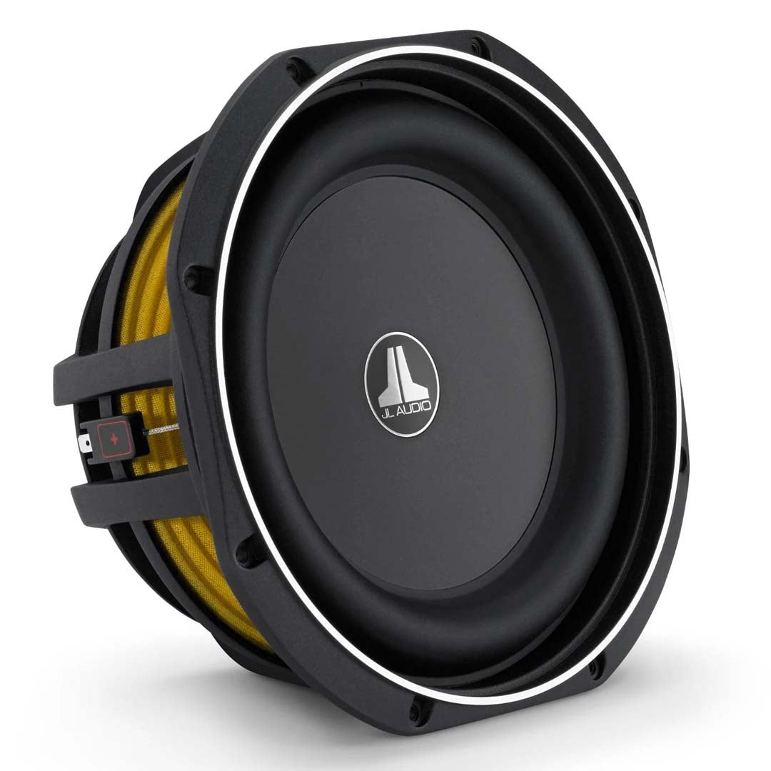 JL Audio 10TW1-4, TW1 Series 10" Single 4-ohm Shallow Mount Subwoofer, 300W