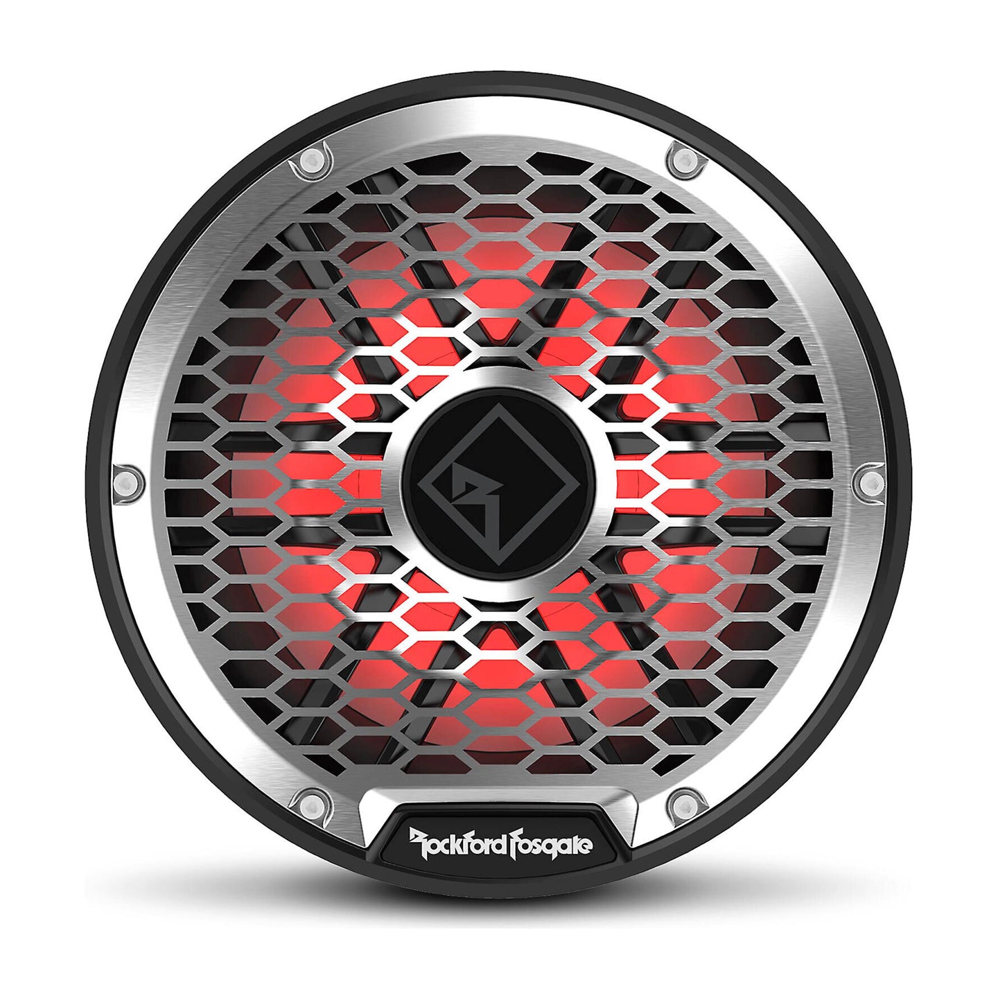 Rockford Fosgate M2D2-10I, M2 10" Color Optix Infinite Baffle Marine 2 Ohm Dual Voice Coil Subwoofer, 1600W