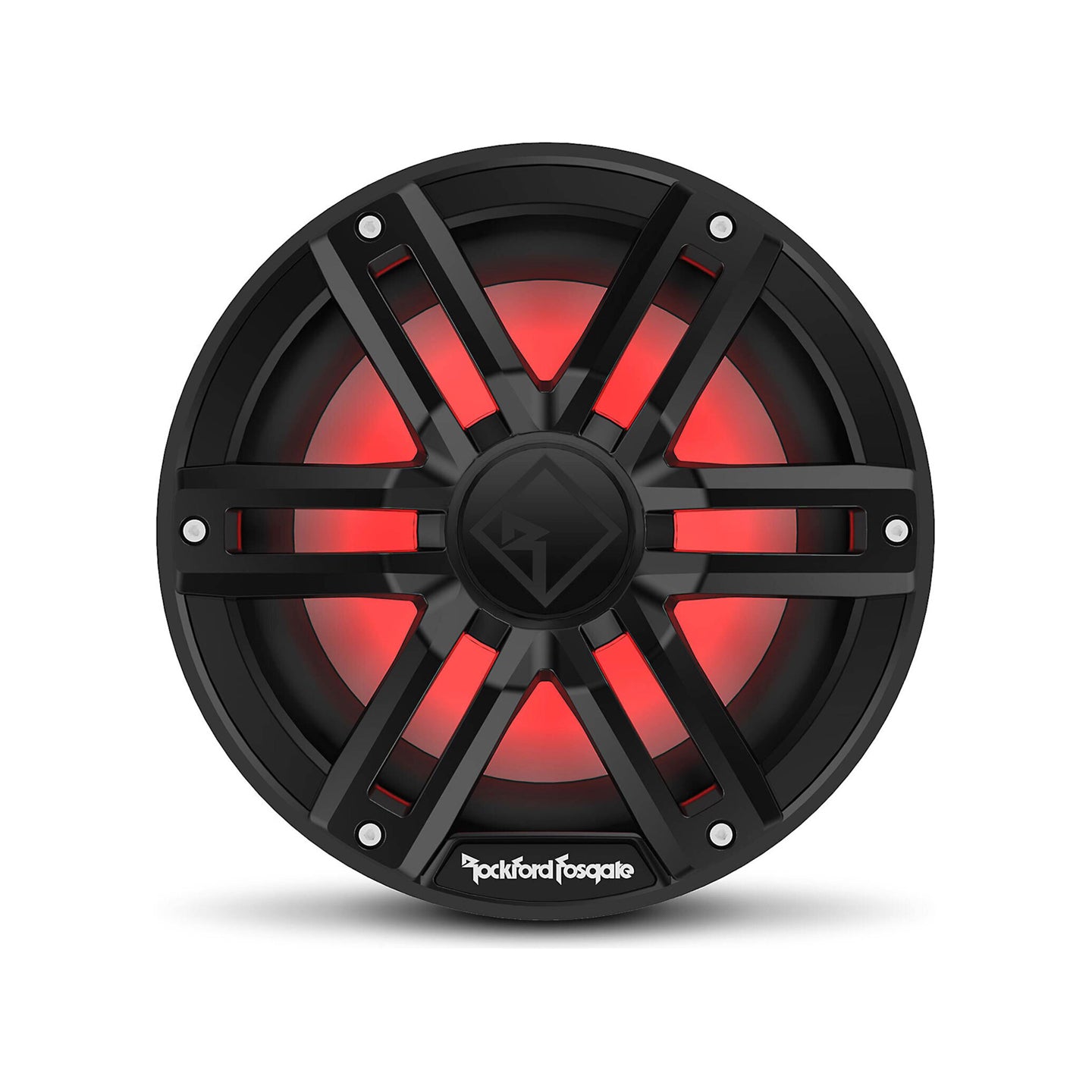 Rockford Fosgate M2D2-10IB, M2 10" Color Optix Infinite Baffle Marine 2 Ohm Dual Voice Coil Subwoofer, 1600W