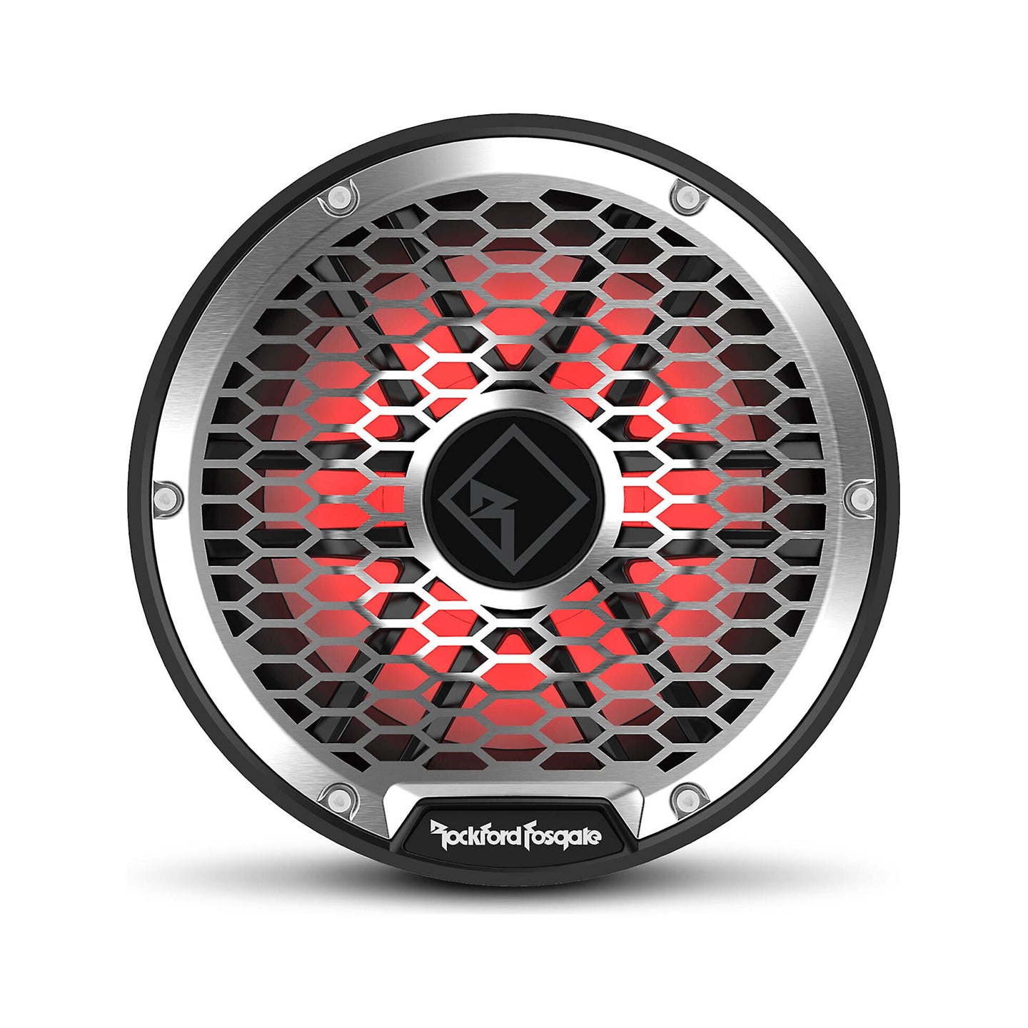 Rockford Fosgate M2D2-10IB, M2 10" Color Optix Infinite Baffle Marine 2 Ohm Dual Voice Coil Subwoofer, 1600W