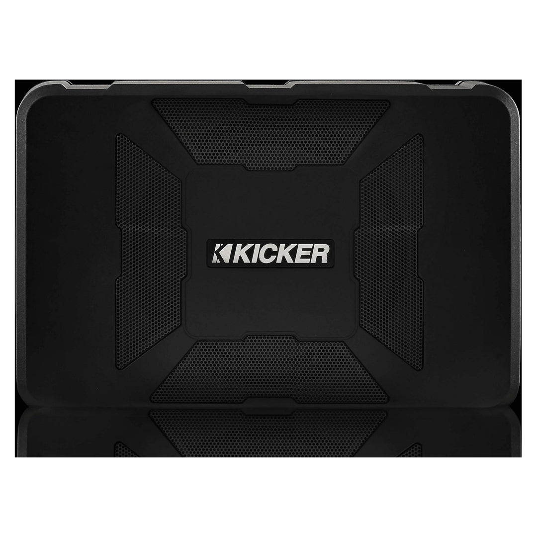 Kicker HS8, Hideaway Compact Powered Subwoofer, 8" Subwoofer and 150 Watt w/ Class D Amplifier (11HS8)