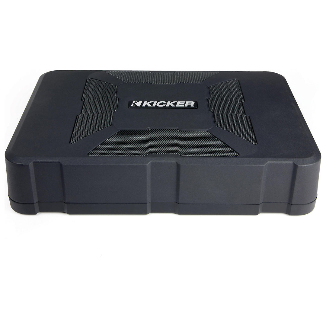 Kicker HS8, Hideaway Compact Powered Subwoofer, 8" Subwoofer and 150 Watt w/ Class D Amplifier (11HS8)