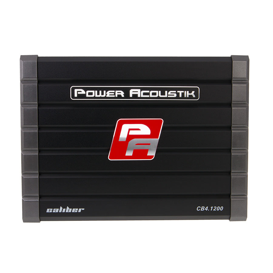 Power Acoustik CB4-1200, 4 Channel Class A/B Amplifier - 1200W