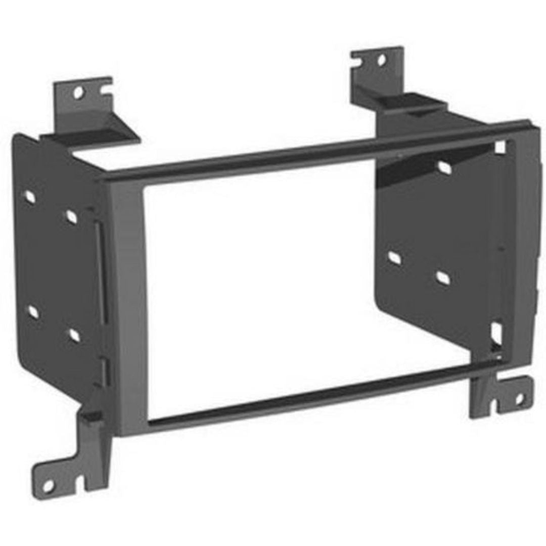 Scosche HY1612B, 2007-2012 Hyundai Santa Fe ISO Double DIN & DIN+Pocket Kit, Non-Nav Models