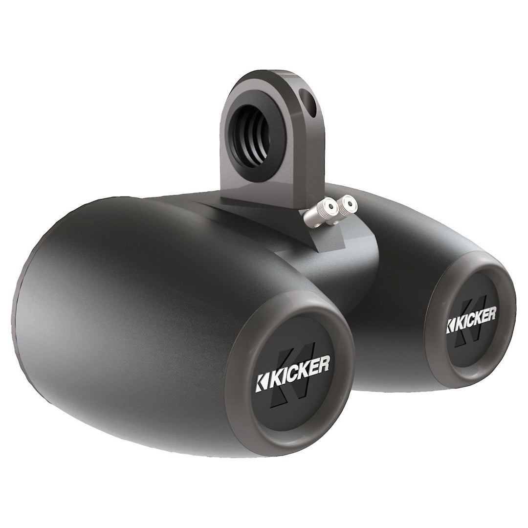 Kicker KMTED, KMTED Tower Enclosure for Dual 6" (160mm) and 6.5" (165mm) Drivers, pair, Black (12KMTED)