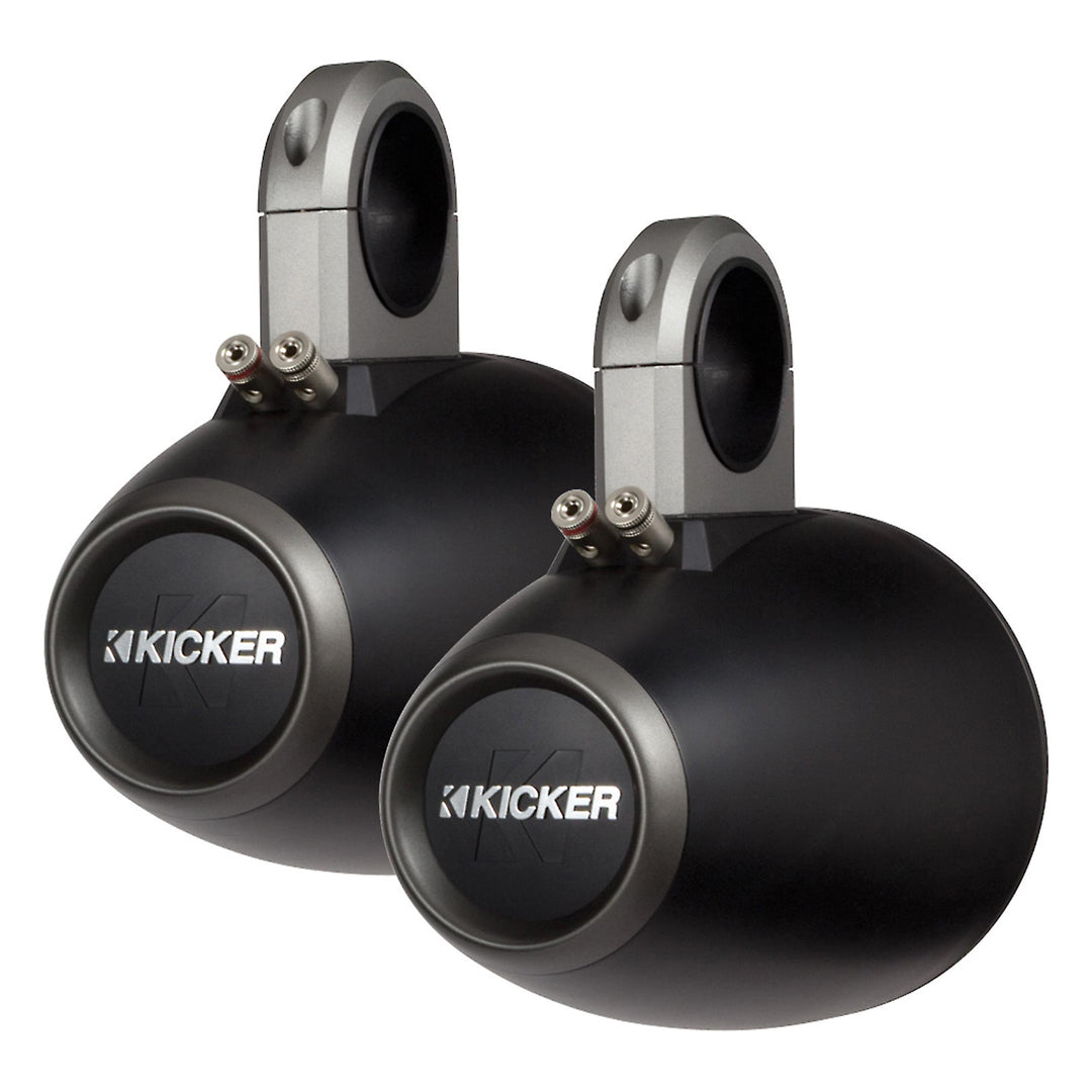 Kicker KMTES, KMTES Tower Enclosure for 6" (160mm) and 6.5- Inch (165mm) Drivers, pair, Black (12KMTES)