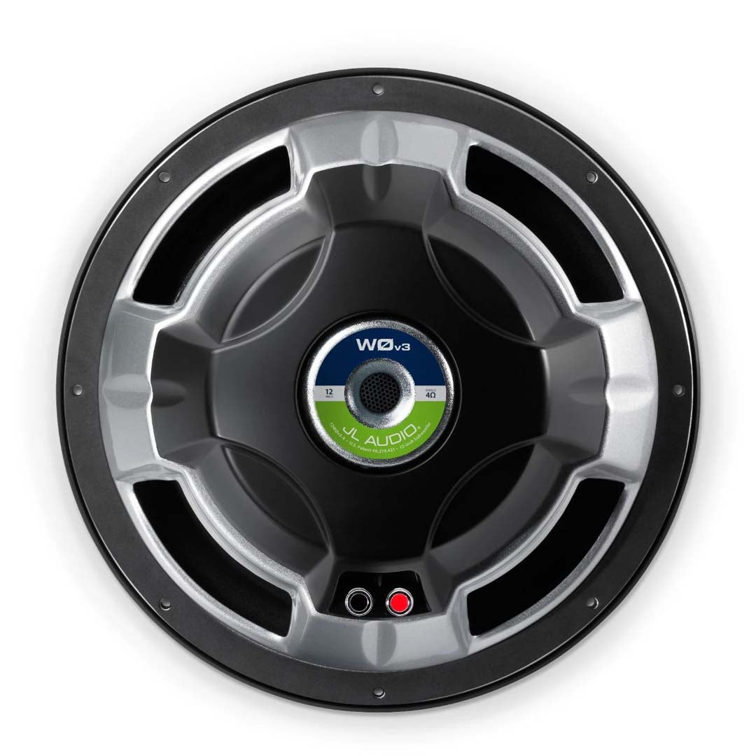 JL Audio 12W0v3-4, W0 Series 12" Single 4-ohm Subwoofer, 300W