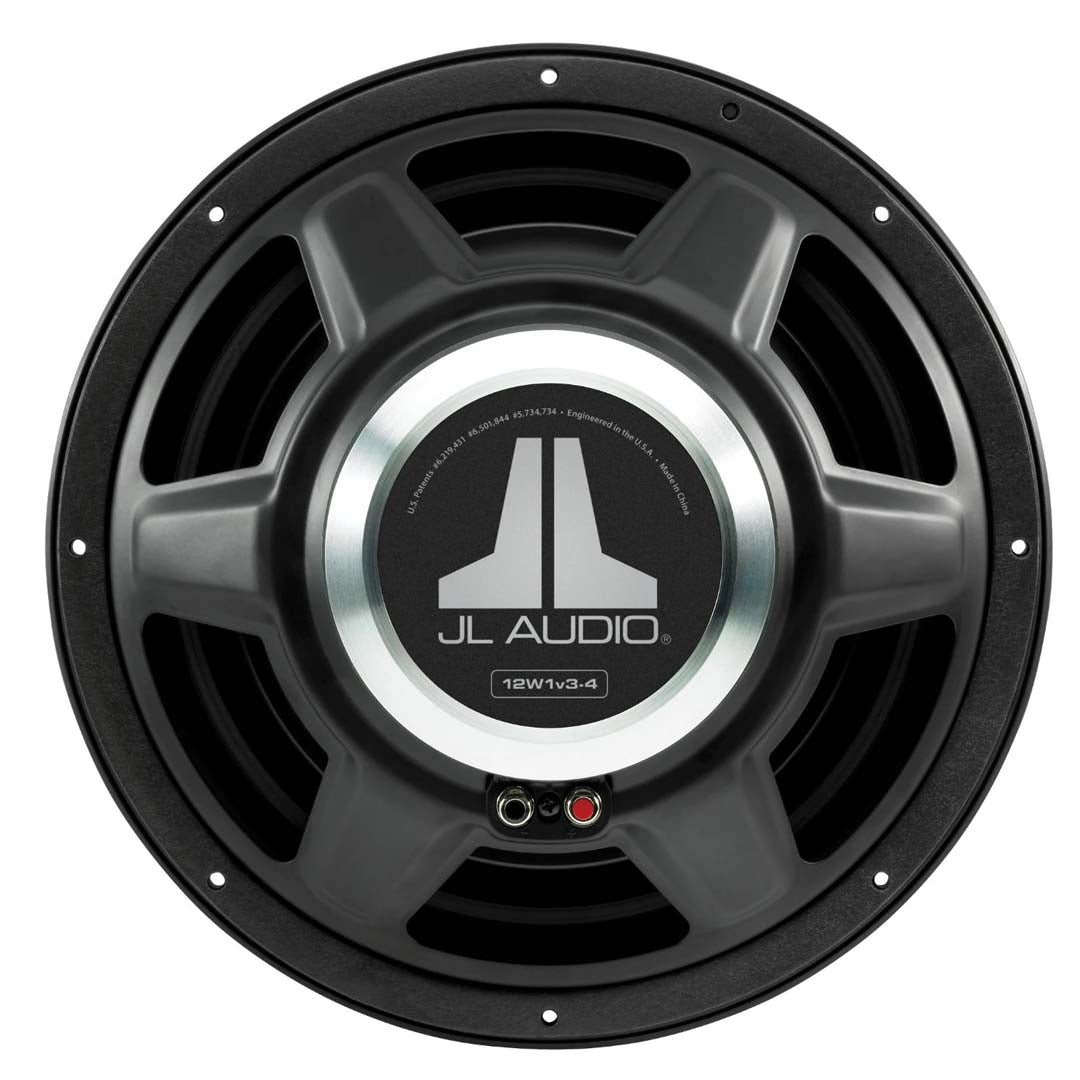 JL Audio 12W1v3-4, W1 Series 12"  Single 4-Ohm Subwoofer, 300W