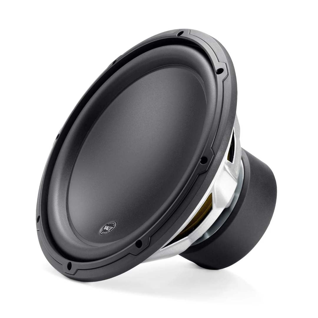 JL Audio 12W3v3-4, W3 Series 12" Single 4-Ohm Subwoofer, 500W