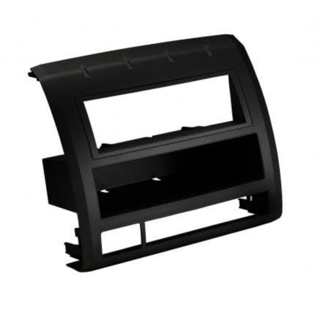 Scosche TA2052BLKB, 2005-2011 Toyota Tacoma DIN w/Molded Pocket Kit, Black