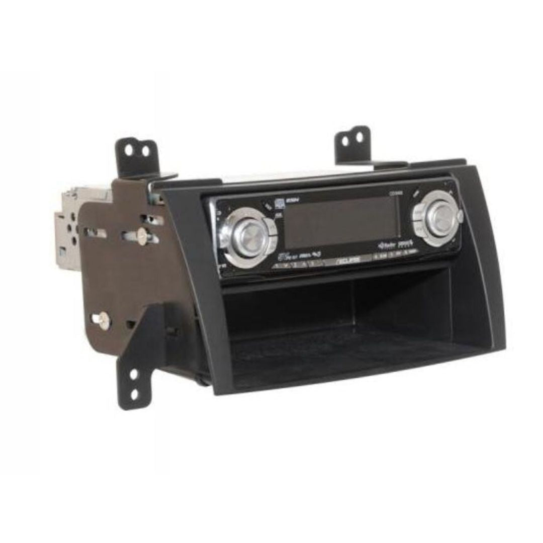 Scosche HY1622B, 2009-2010 Hyundai Sonata ISO Double DIN & DIN+Pocket Kit, Radio Delete Version