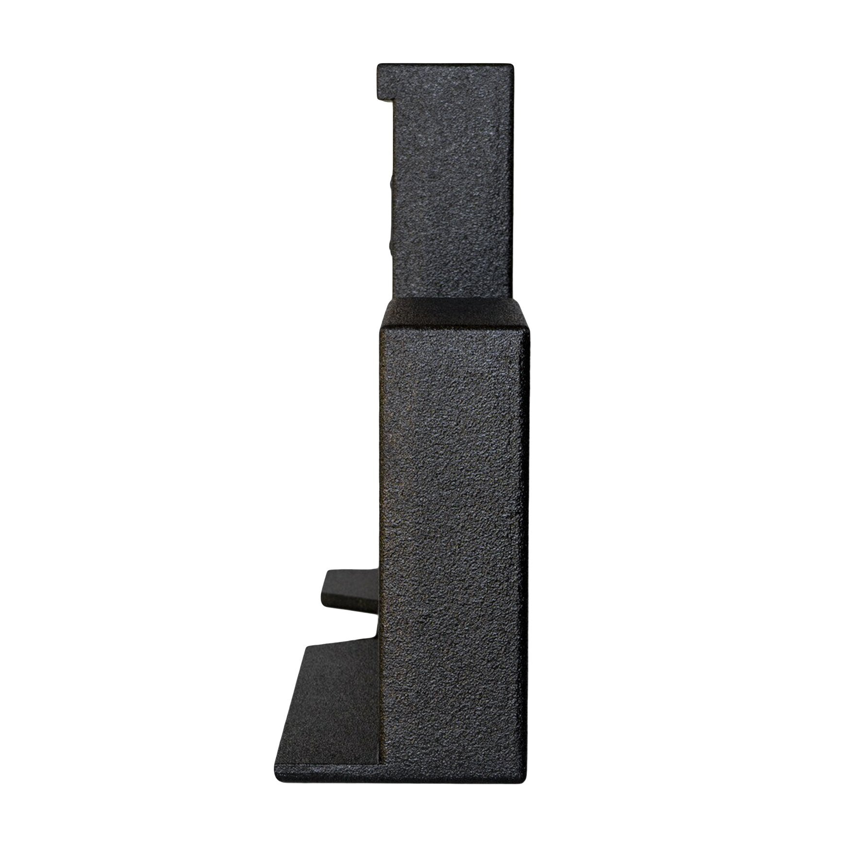 SoundBox Toyota Tundra Double Cab 2007-2017 Single 12" Downfire Subwoofer Enclosure, BedLiner Finish