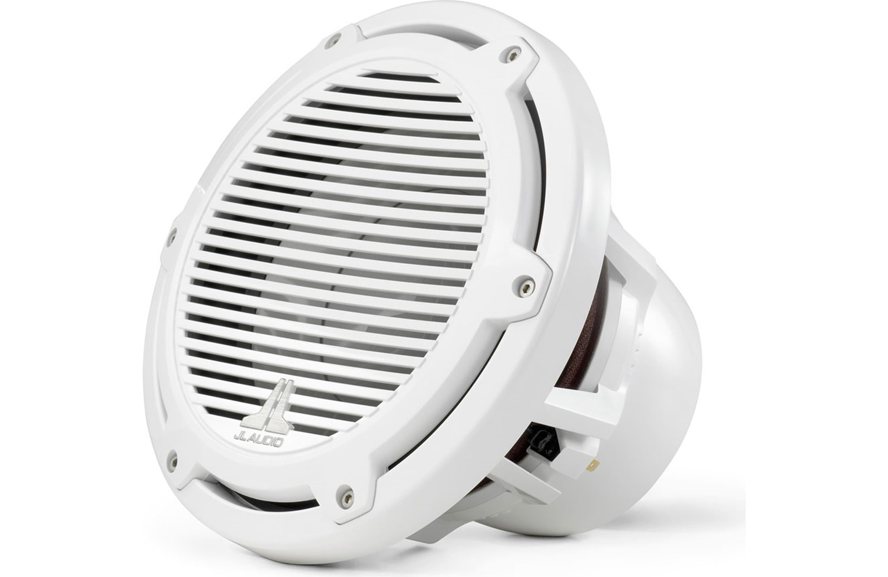 JL Audio M10IB5-CG-WH, M Series Marine 10" 4-Ohm Subwoofer, Infinite Baffle, White Classic Grille, 250W