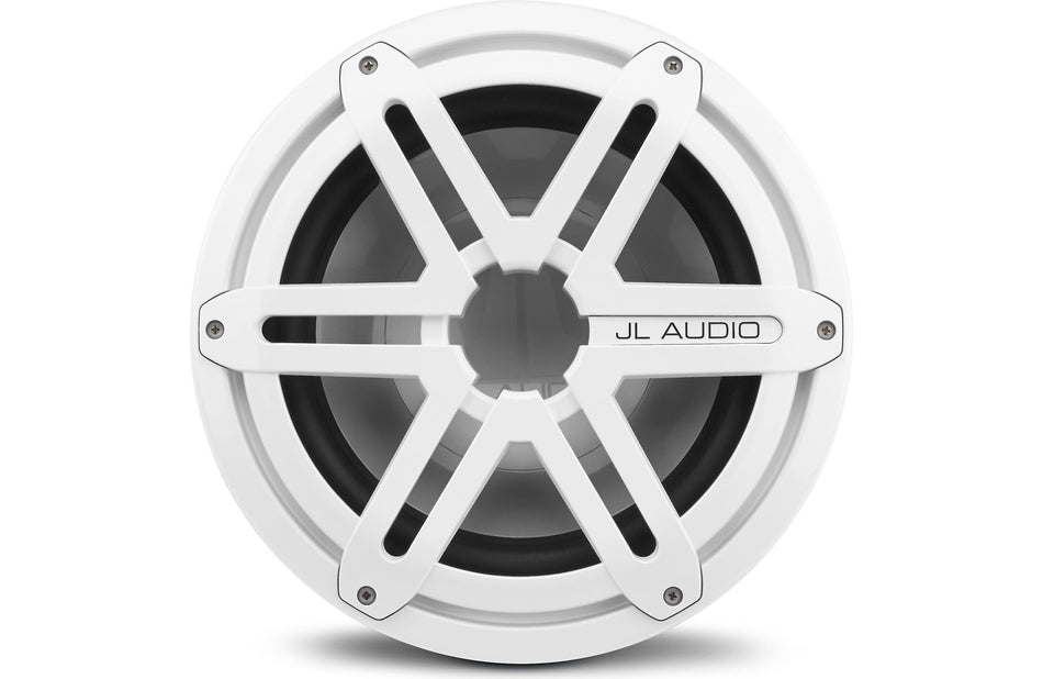 JL Audio M12IB6-SG-WH, M Series Marine 12" 4-Ohm Subwoofer, White Sport Grille, 600W