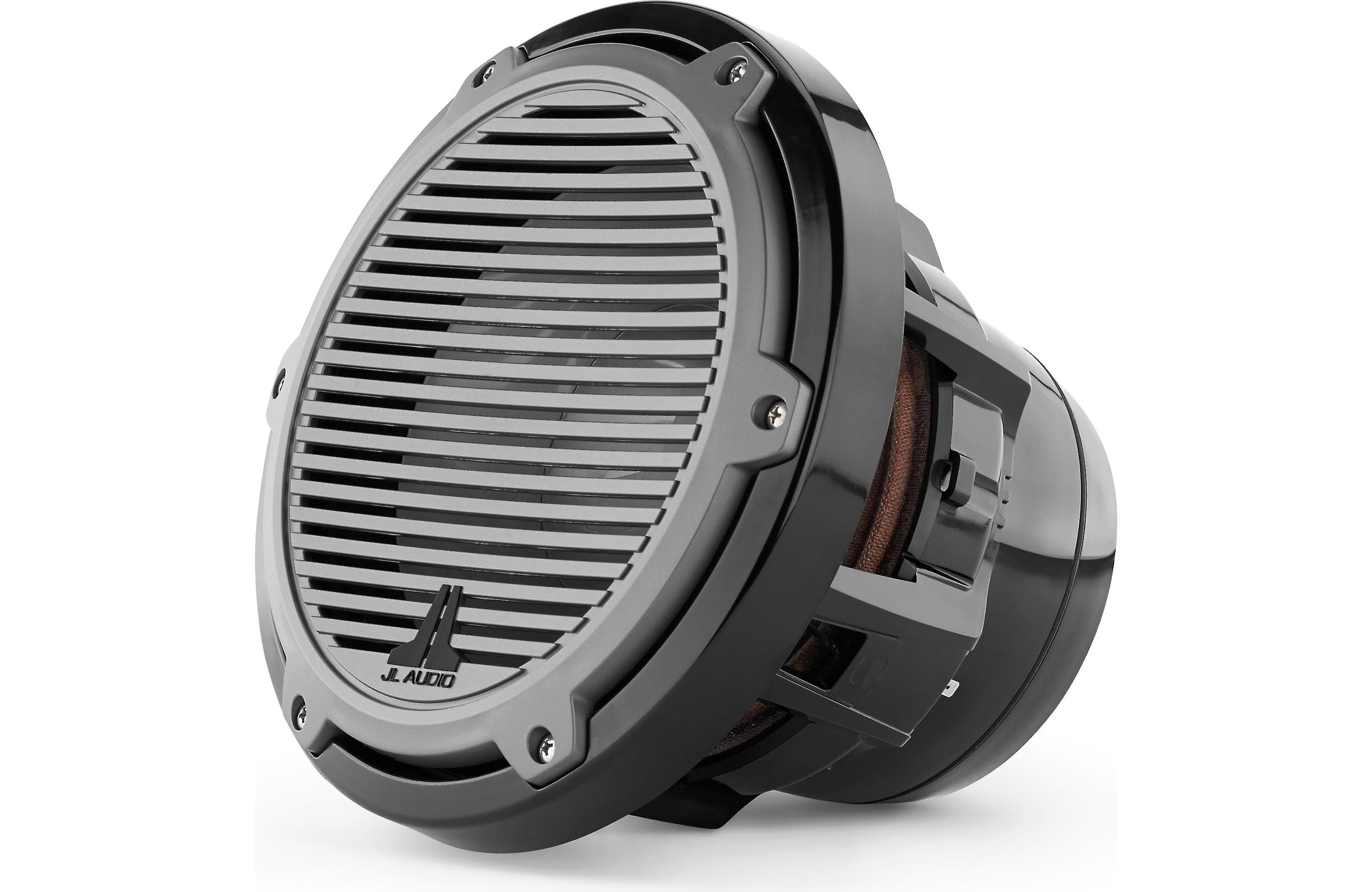 JL Audio M8IB5-CG-TB, M Series Marine 8" 4-Ohm Subwoofer, Infinite Baffle, Titanim/Black Classic Grille, 200W