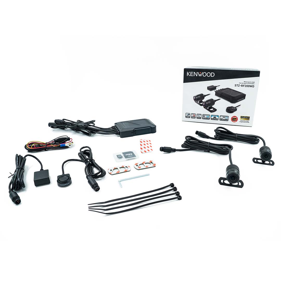 Kenwood STZ-RF200WD, Dual Camera Recording System for Motorsports