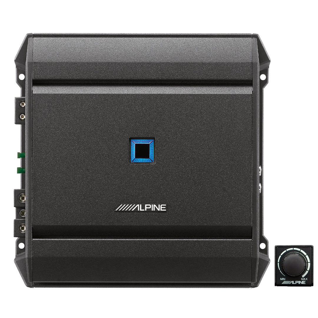 Alpine S-A60M, S Series Class D Monoblock Subwoofer Amplifier w/ Bass Knob