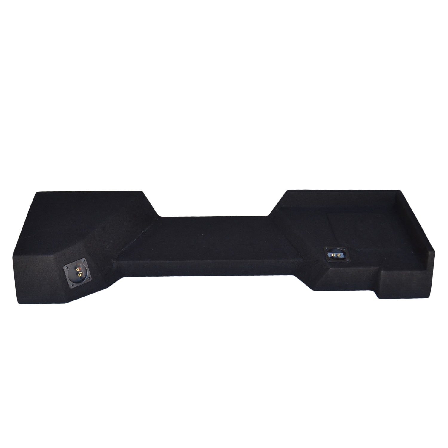 SoundBox Chevy Silverado/ GMC Sierra Double (Extended) Cab 2014-2018 Dual 10" Upfire Subwoofer Enclosure