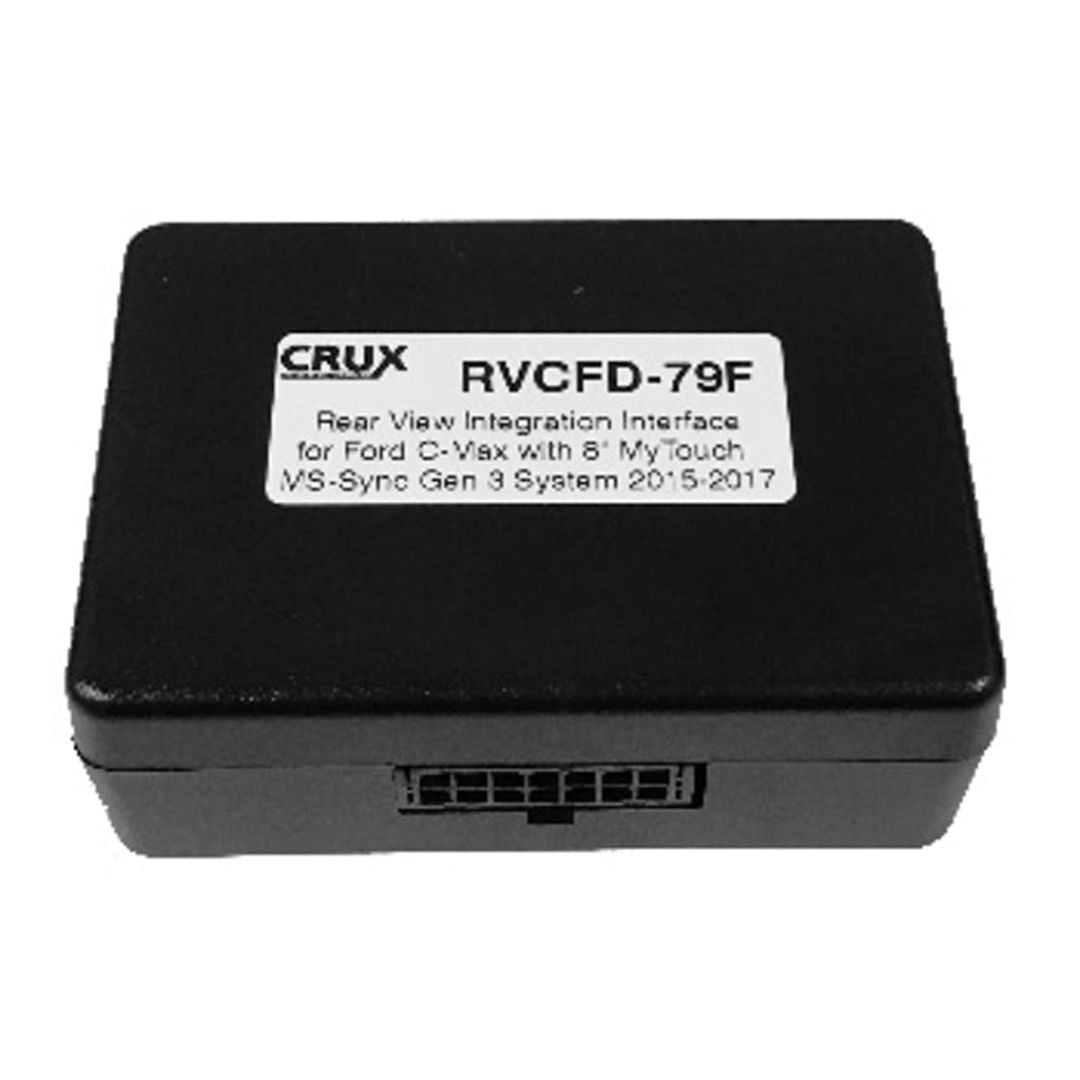Crux RVCFD-79F, Sightline Safety-View Integration Rear-View Integration for Ford C-Max with Sync3 System (Camera Not Included)