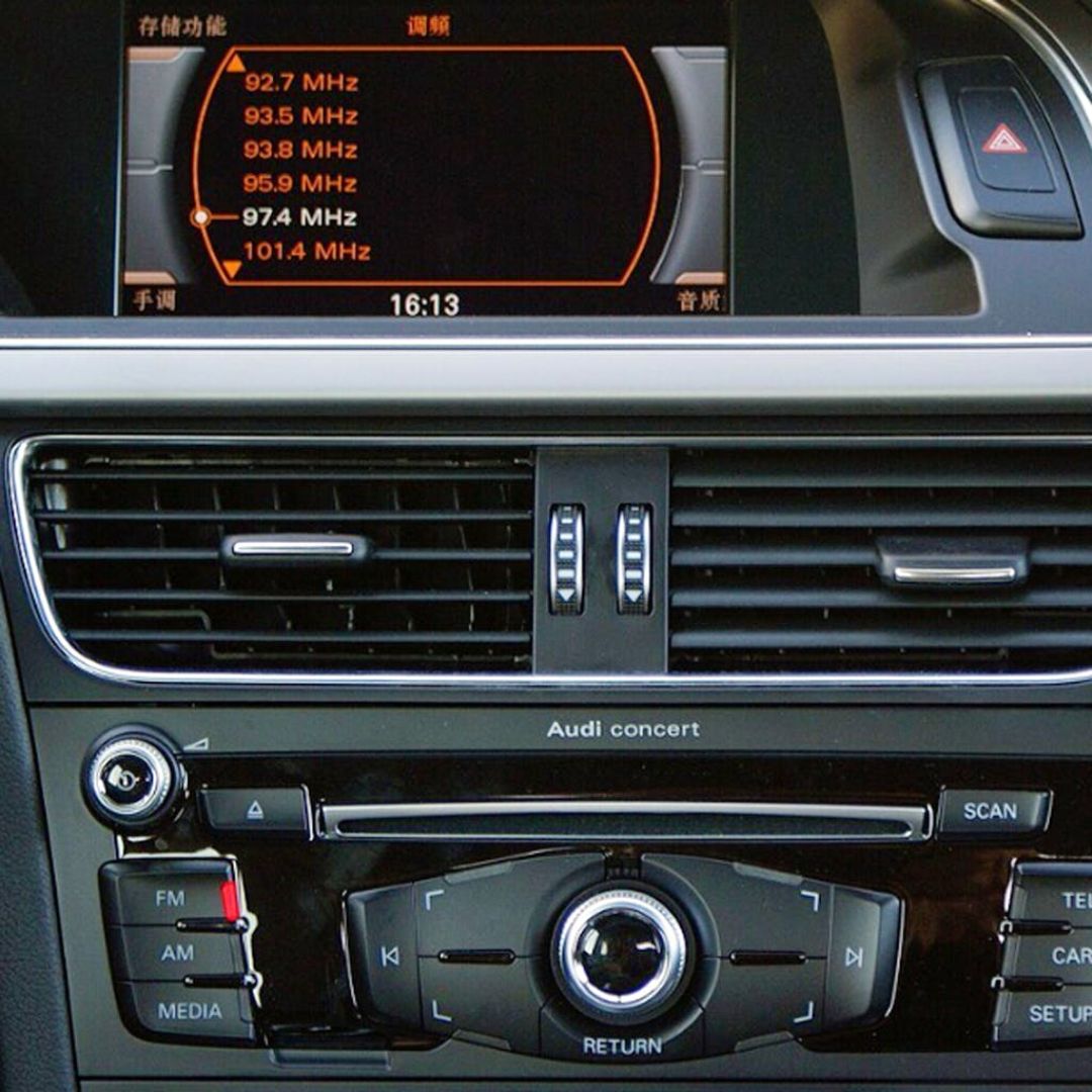 Crux RVCAD-81B, Sightline Safety-View Integration Rear-View Integration for Audi Vehicles with NON-MMI Radios
