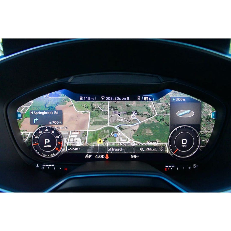 Crux RVCAD-81T, Sightline Safety-View Integration Rear-View Integration for Audi TT