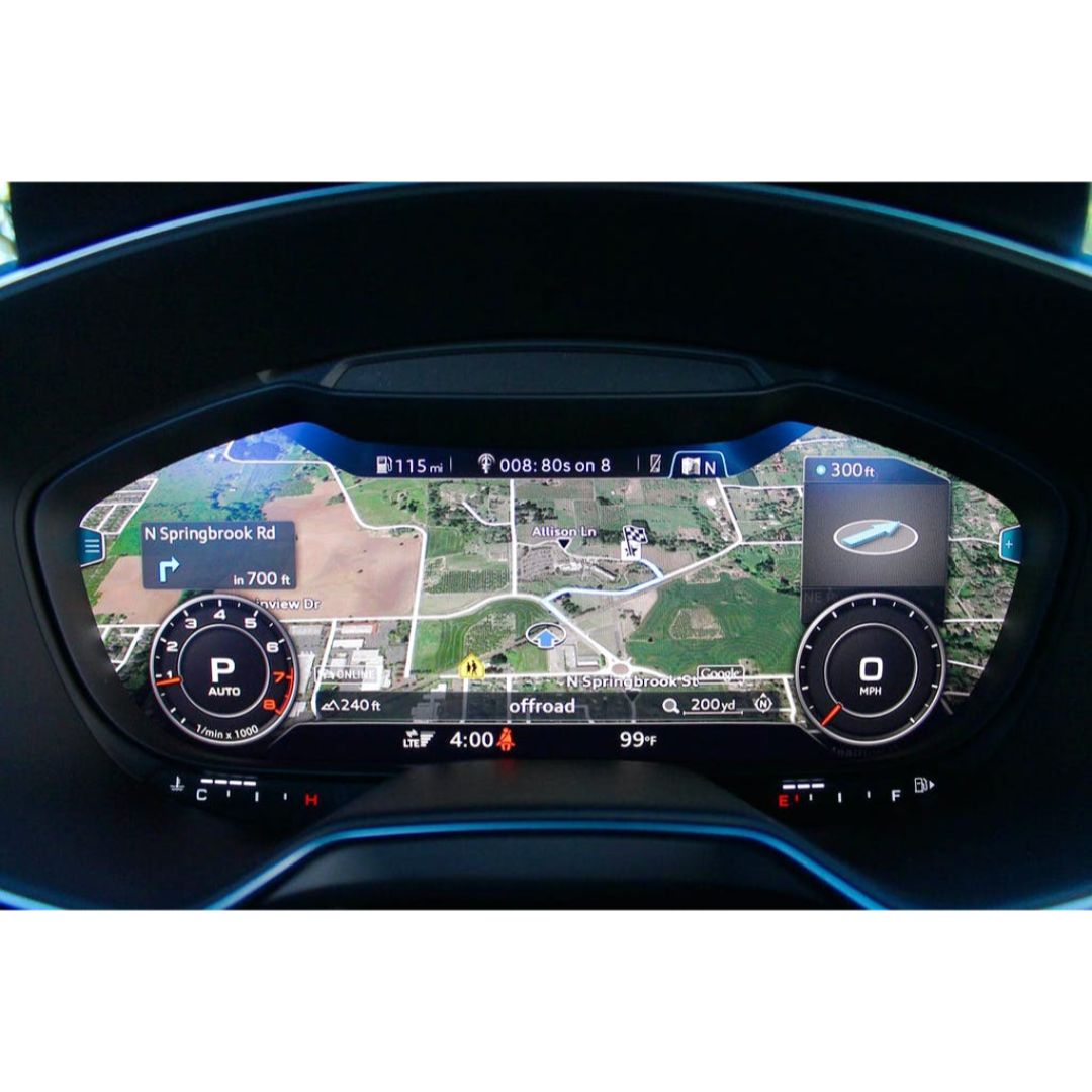 Crux RVCAD-81T, Sightline Safety-View Integration Rear-View Integration for Audi TT