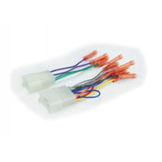 Scosche TA02BCB, 1984-Up Toyota Power/Speaker Connectors; Pre-Terminated w/ Butt Connectors