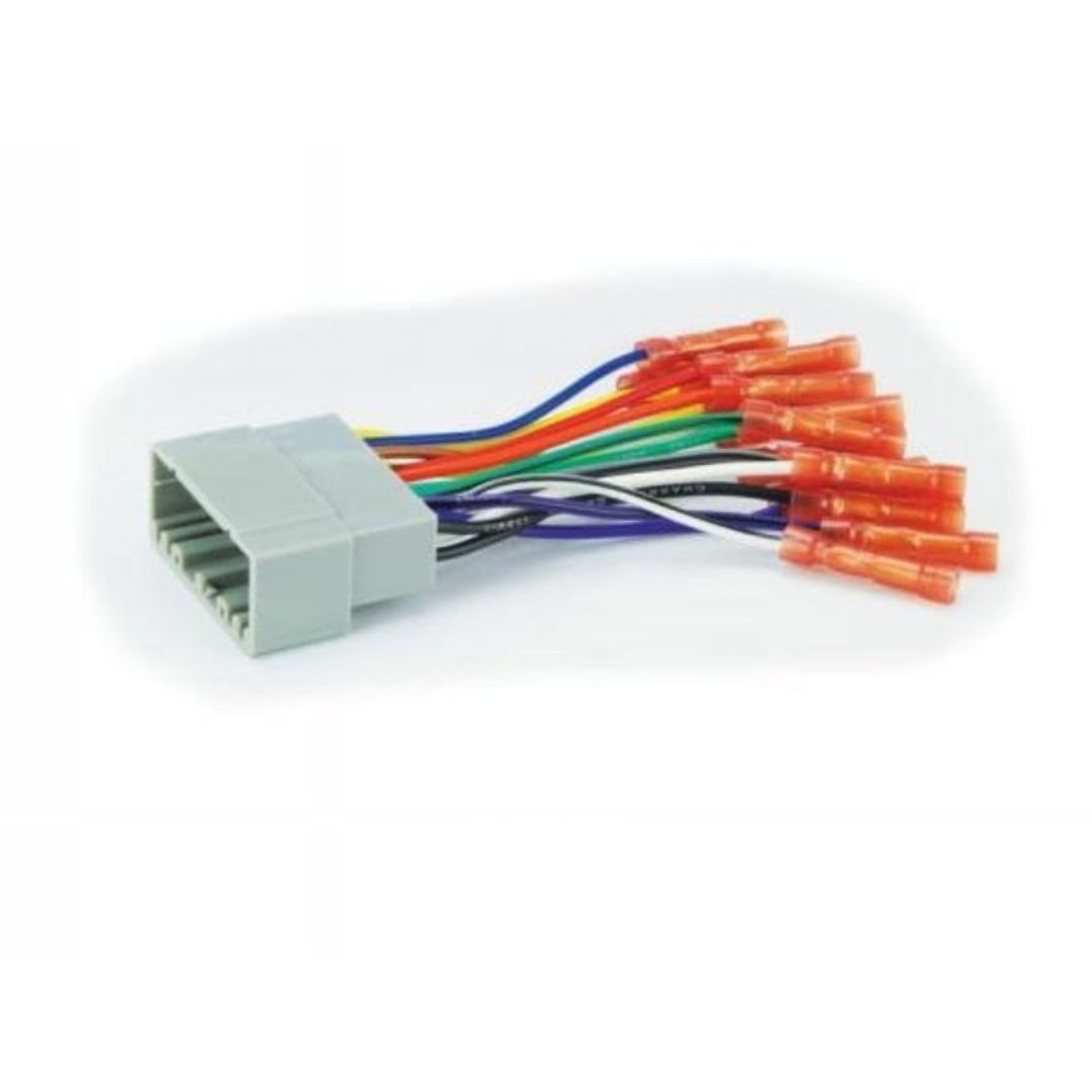 Scosche CR02BCB, 2002-2007 Chrysler, Dodge, Jeep, Plymouth Power/Speaker Connector; Pre-Terminated w/ Butt Connectors