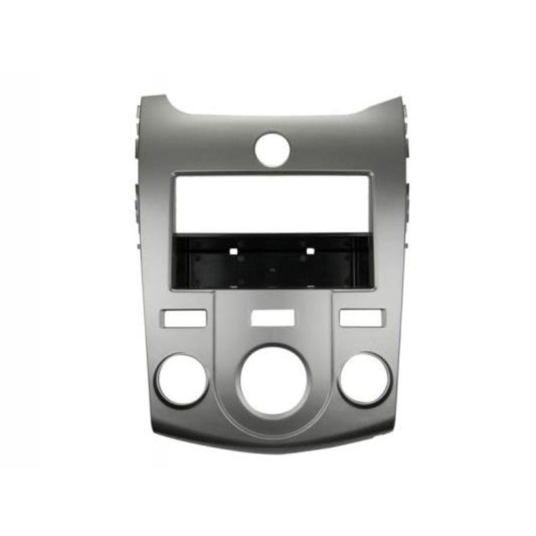 Scosche KA2410SB, 2010-2013 Kia Forte ISO Double DIN & DIN+Pocket Kit, Silver