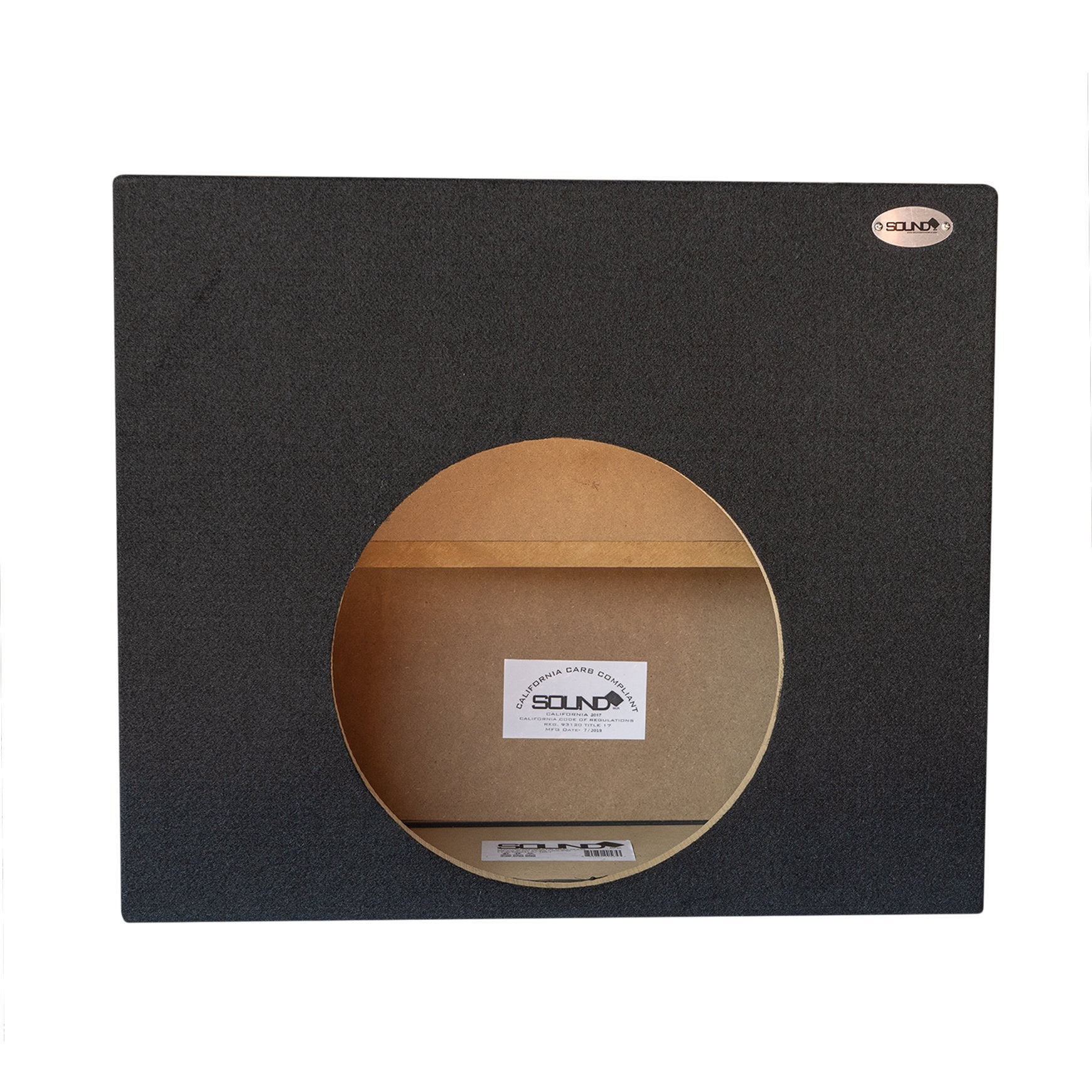 SoundBox Chevy Corvette C5 Z06 1997-2004 Single 12" Upfire Subwoofer Enclosure