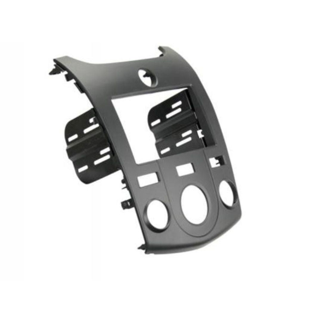 Scosche KA2410B, 2010-2013 Kia Forte ISO Double DIN & DIN+Pocket Kit, Black