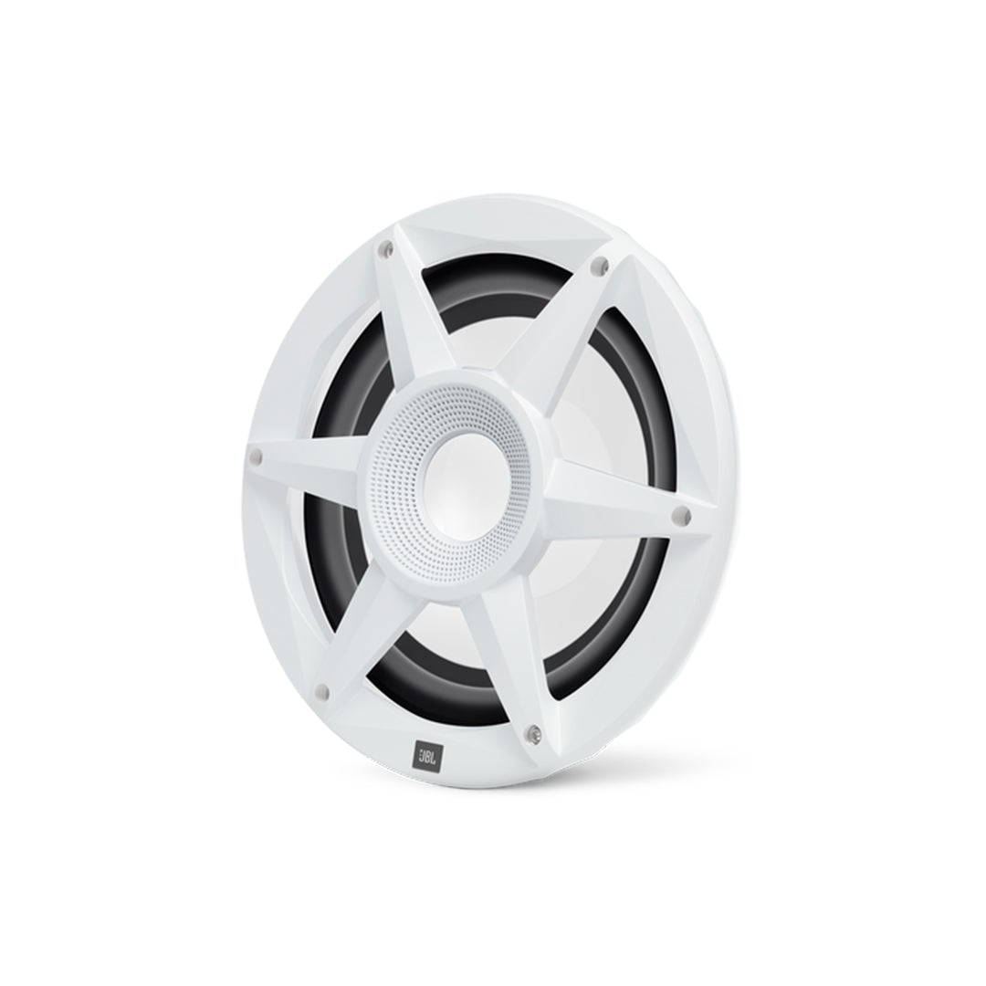 JBL MW1000AM, Stadium Marine 10" Premium Subwoofer w/ RGB Lighting - White