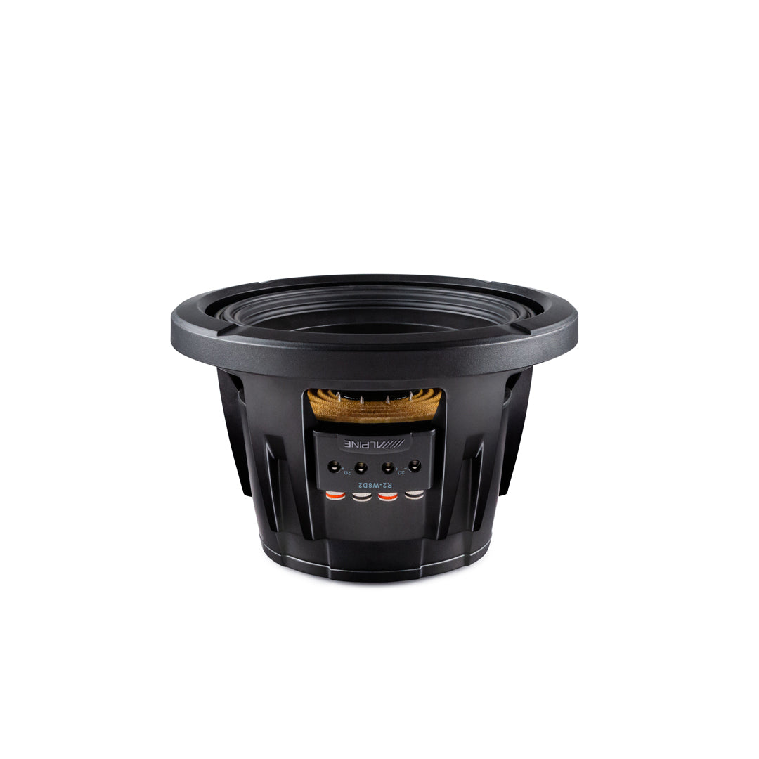 Alpine R2-W8D2, R Series 8" Dual 2 Ohm Voice Coil Subwoofer
