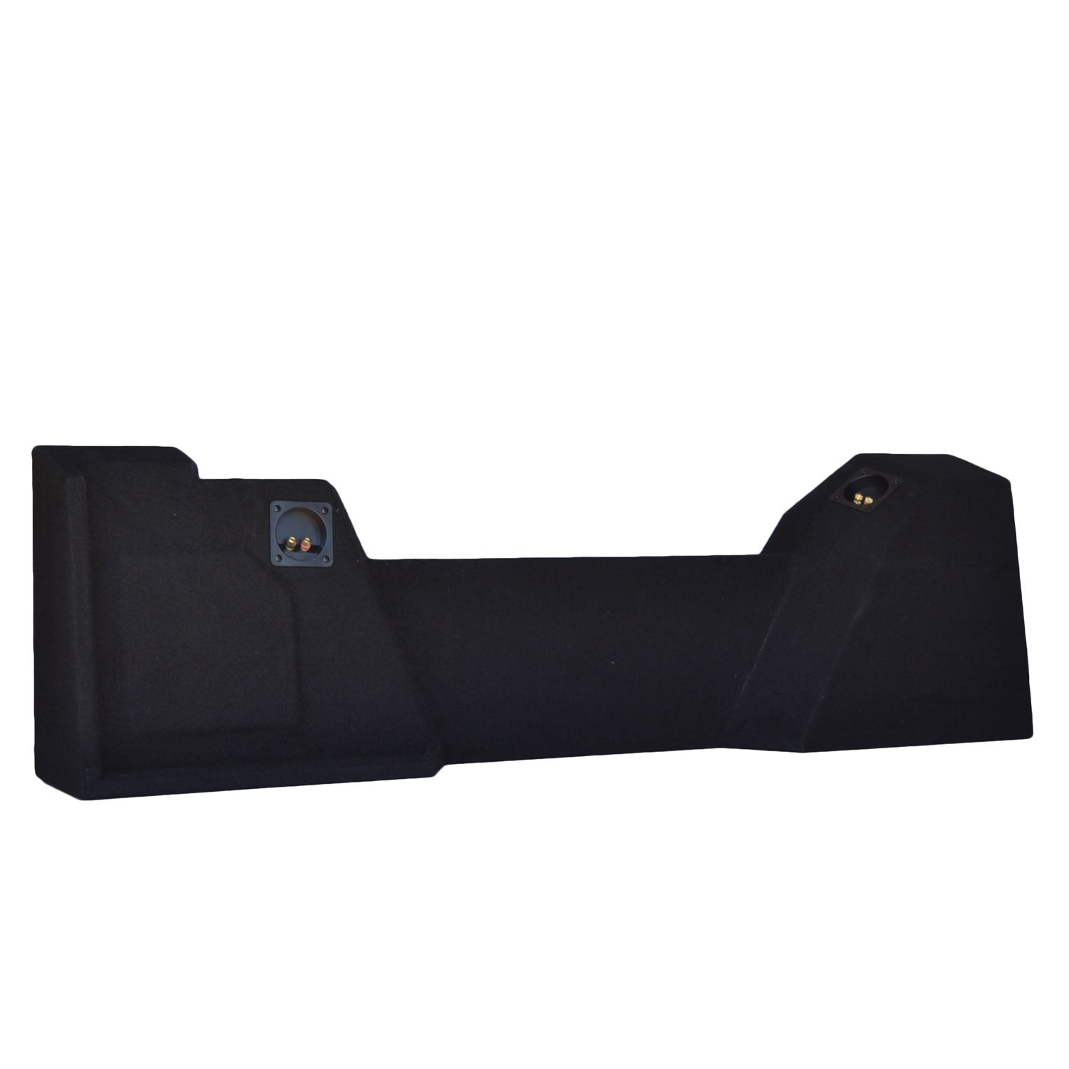 SoundBox Chevy Silverado/ GMC Sierra Double (Extended) Cab 2014-2018 Dual 10" Upfire Subwoofer Enclosure