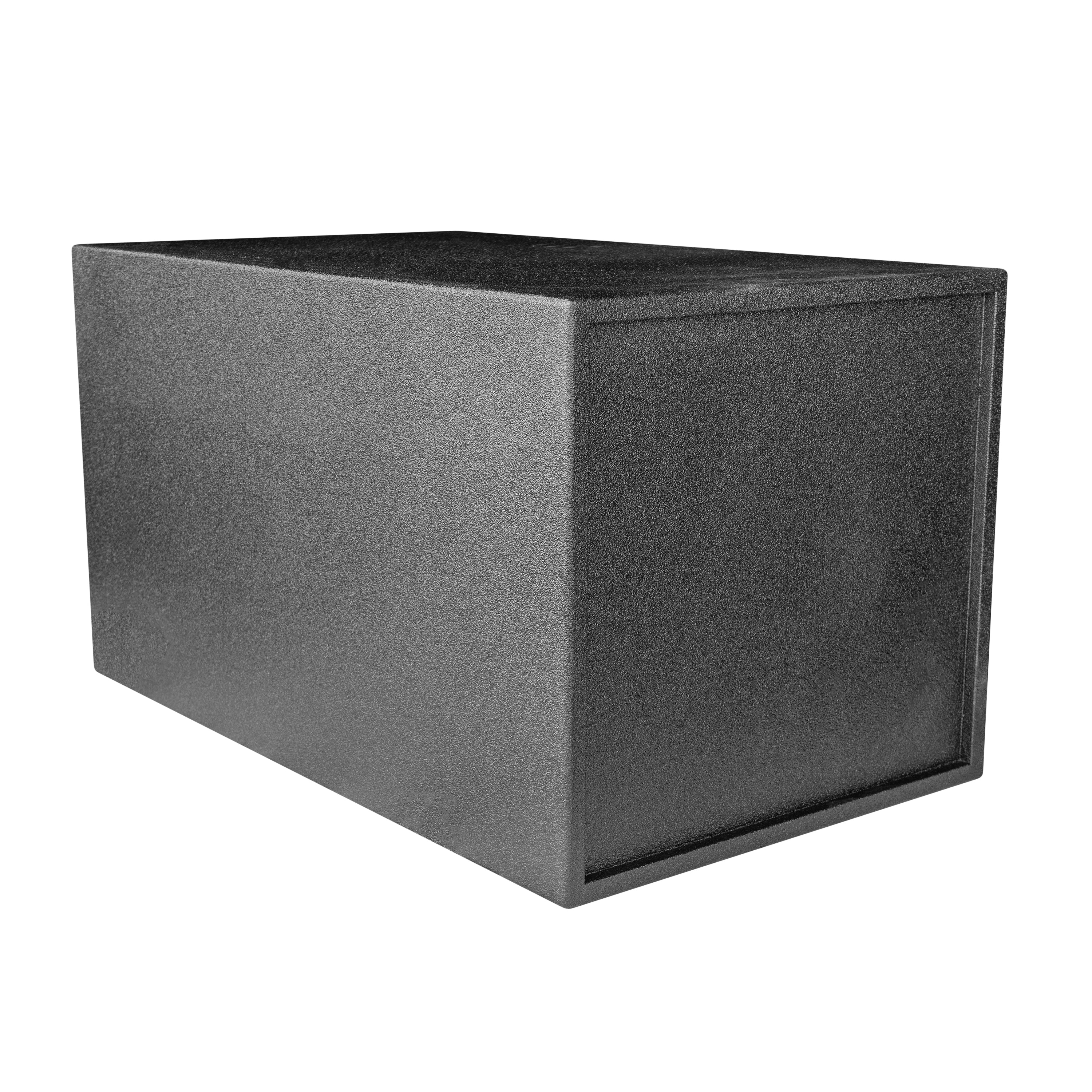 SoundBox SPL Series Single 10" Vented Subwoofer Enclosure - BedLiner Finish