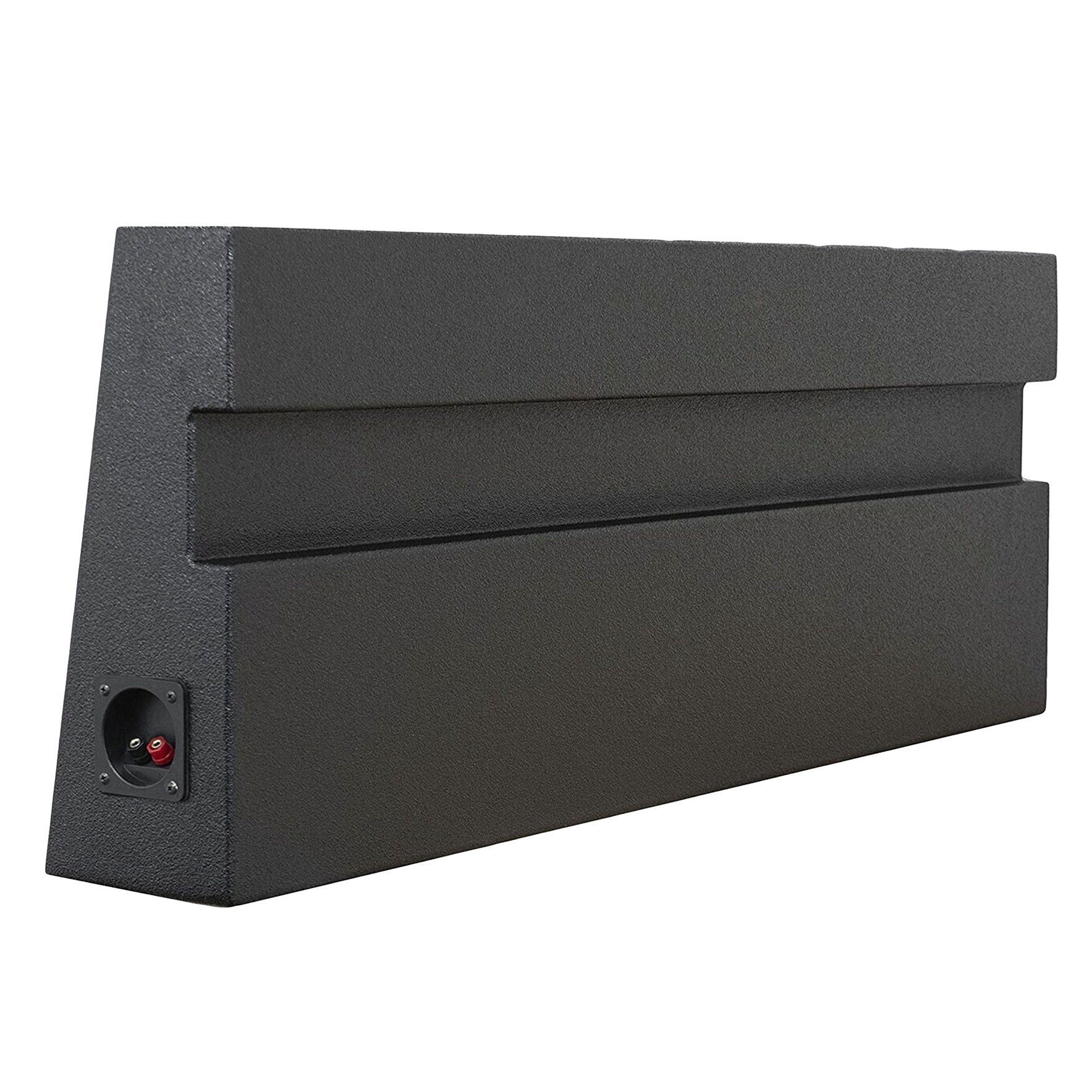 SoundBox Toyota Tacoma Double Cab 2005-2018 Dual 10" Frontfire Subwoofer Enclosure, BedLiner Finish