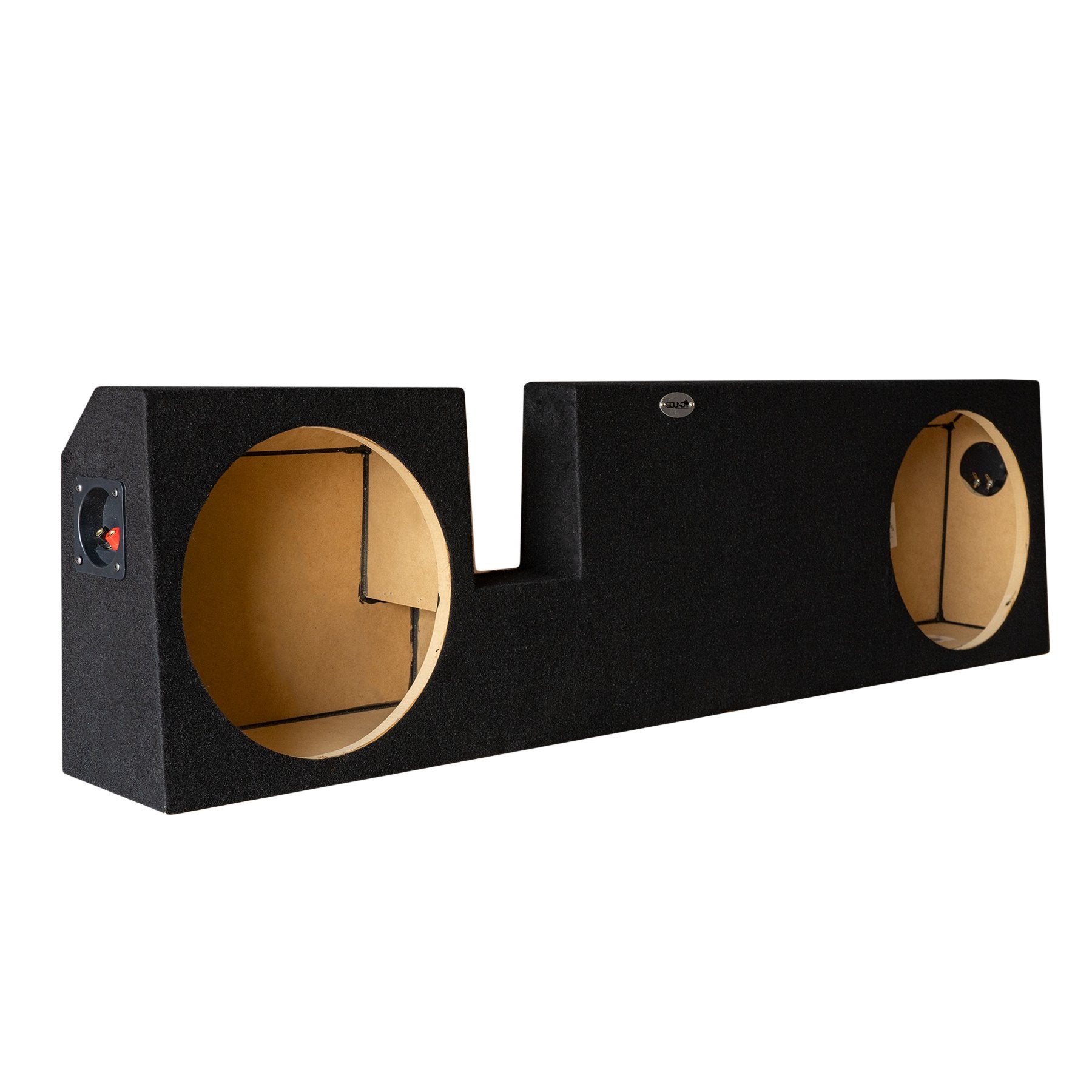SoundBox Ford F-150 SuperCrew (CrewCab) / SuperCab (Extended Cab) 2004-2008 Dual 12" Upfire Subwoofer Enclosure