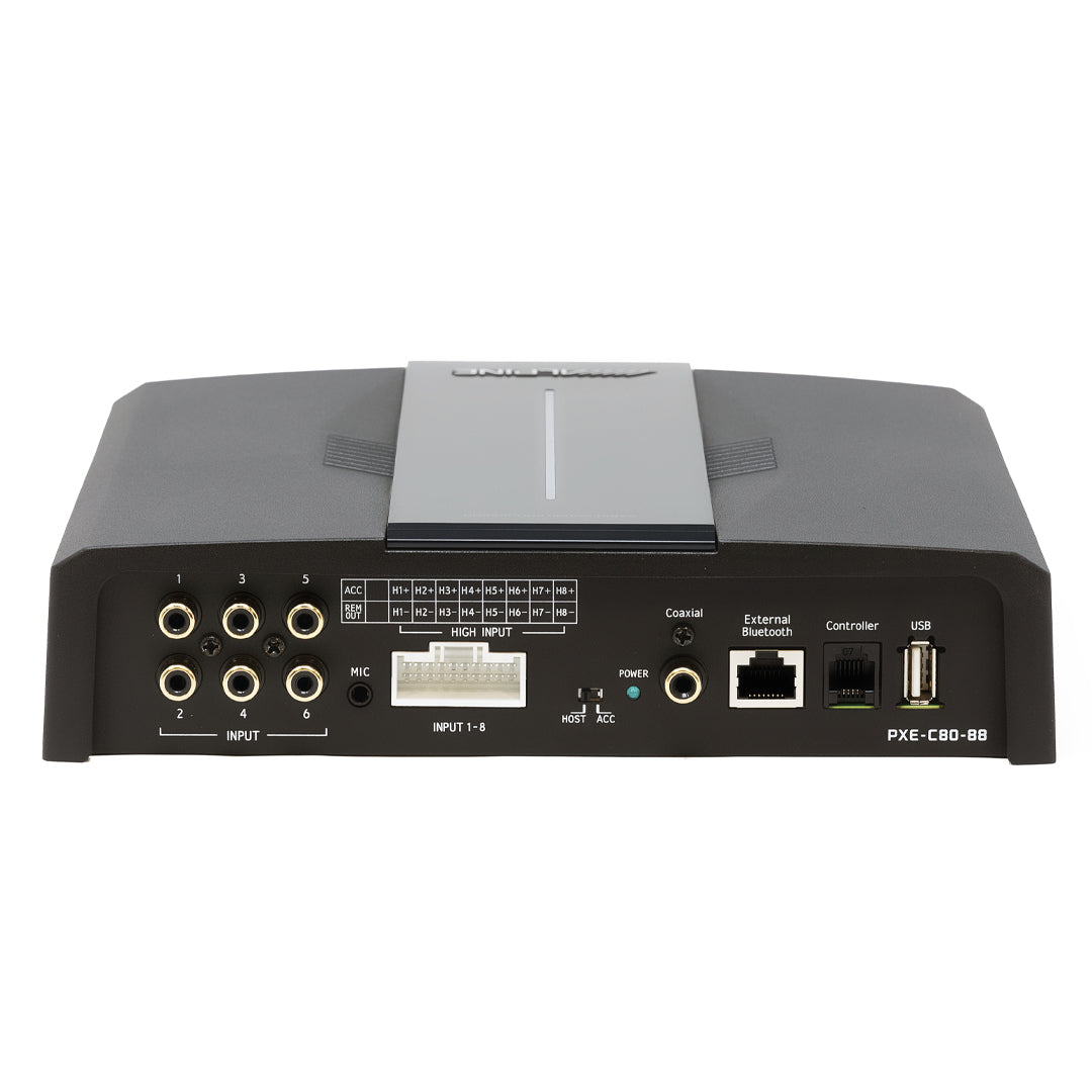 Alpine PXE-C80-88, Optim8 8-Channel Sound Processor & Amplifier w/ Sound Tuning