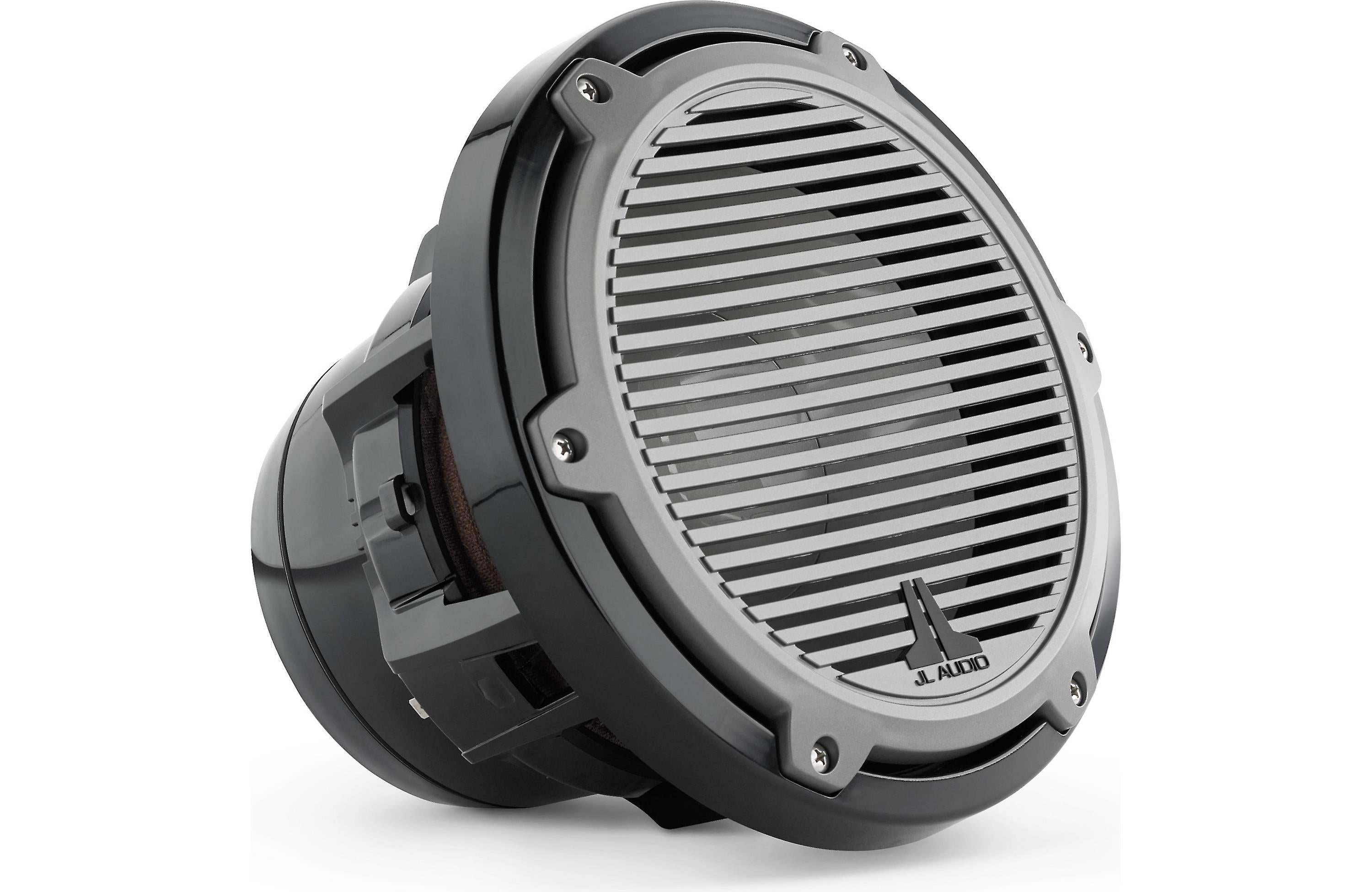 JL Audio M8IB5-CG-TB, M Series Marine 8" 4-Ohm Subwoofer, Infinite Baffle, Titanim/Black Classic Grille, 200W