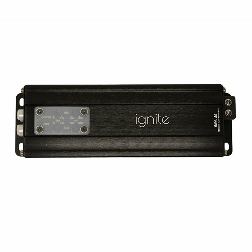 Ignite RM4.80, Compact 4 Channel Class D Full Range Micro Amplifier - 320W