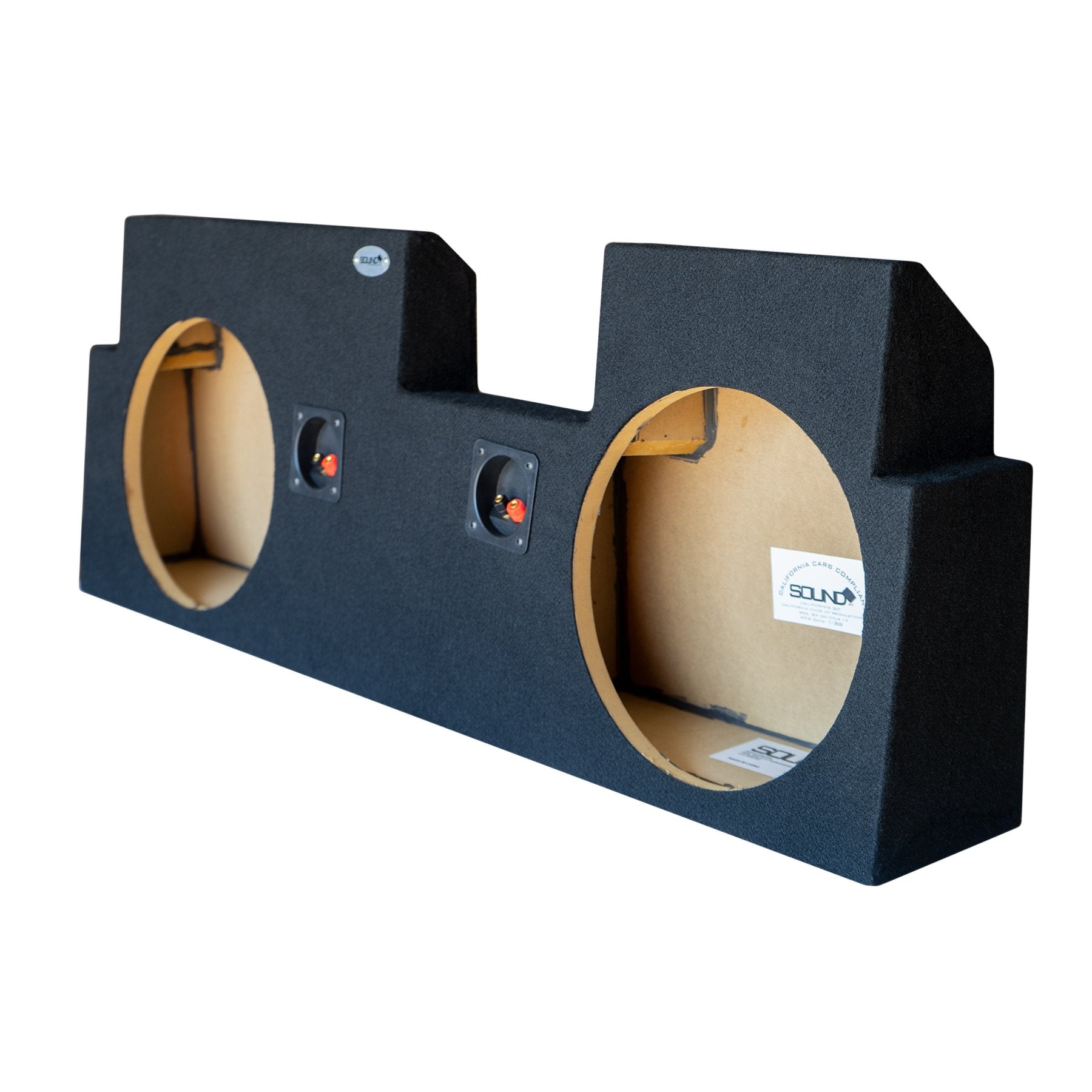 SoundBox Jeep Gladiator 2019-UP Dual 10" Upfire Subwoofer Enclosure