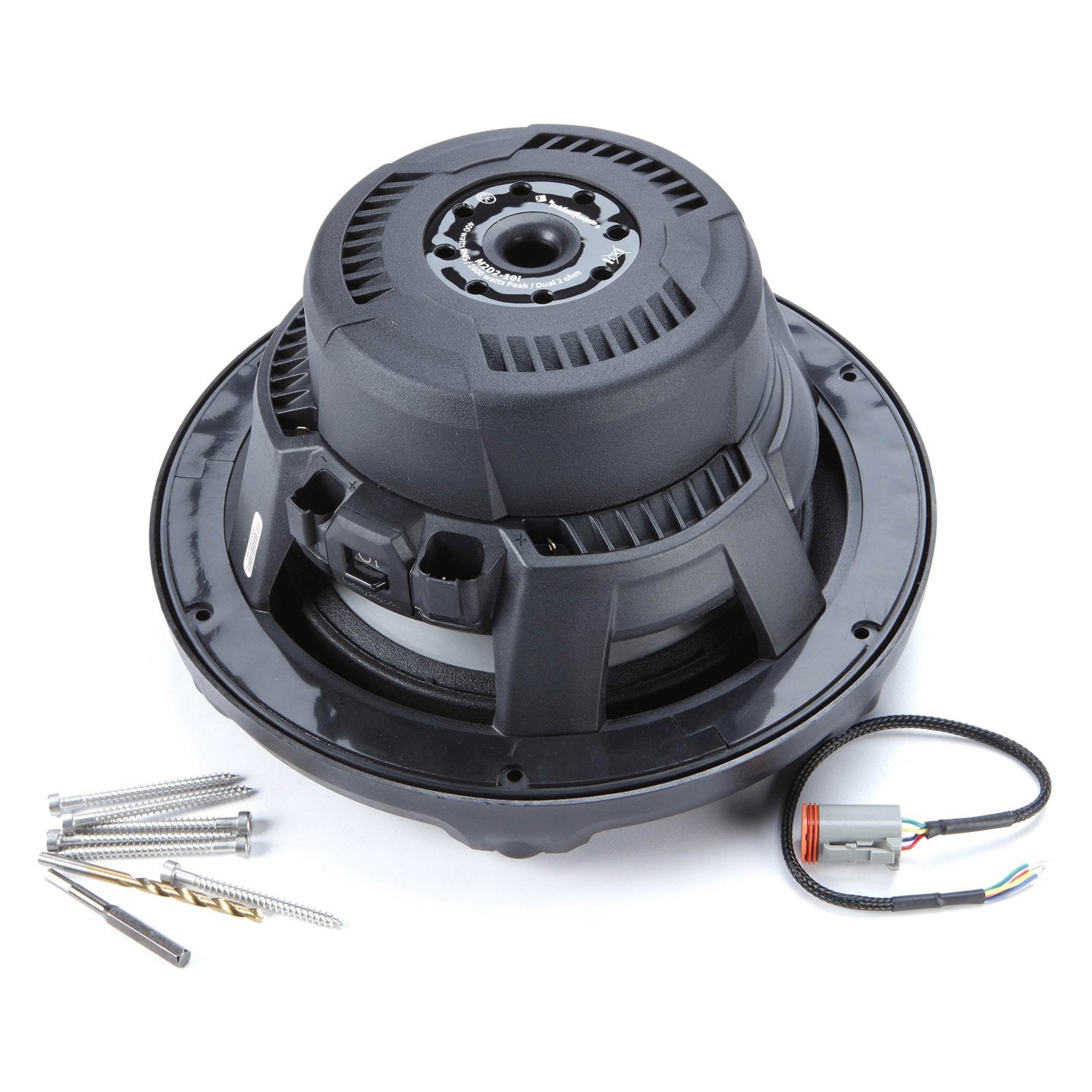 Rockford Fosgate M2D4-10S, M2 10" Color Optix 4 Ohm DVC Marine Subwoofer, 1600W