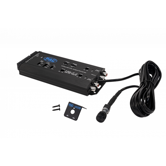 PAC LPA-E.4, 4 Ch LOCPRO Advanced Expert Line Output Converter With Auto Turn-on