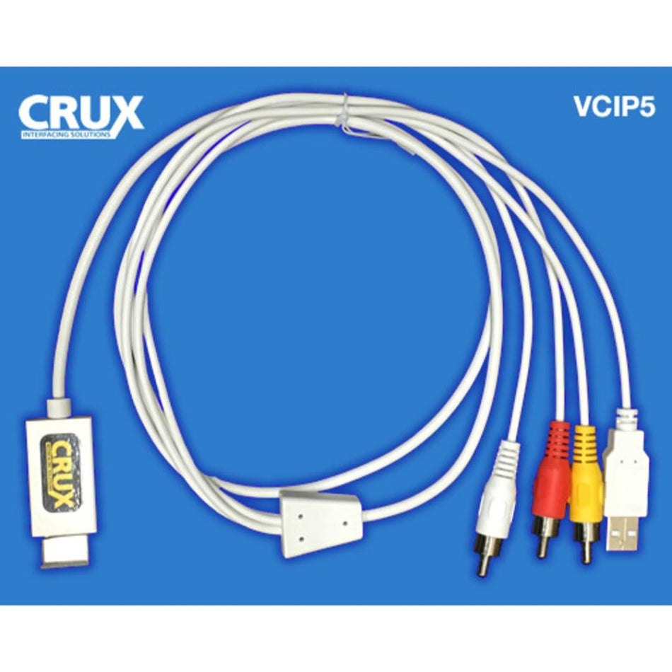 Crux VCIP5, HDMI to Composite Cable