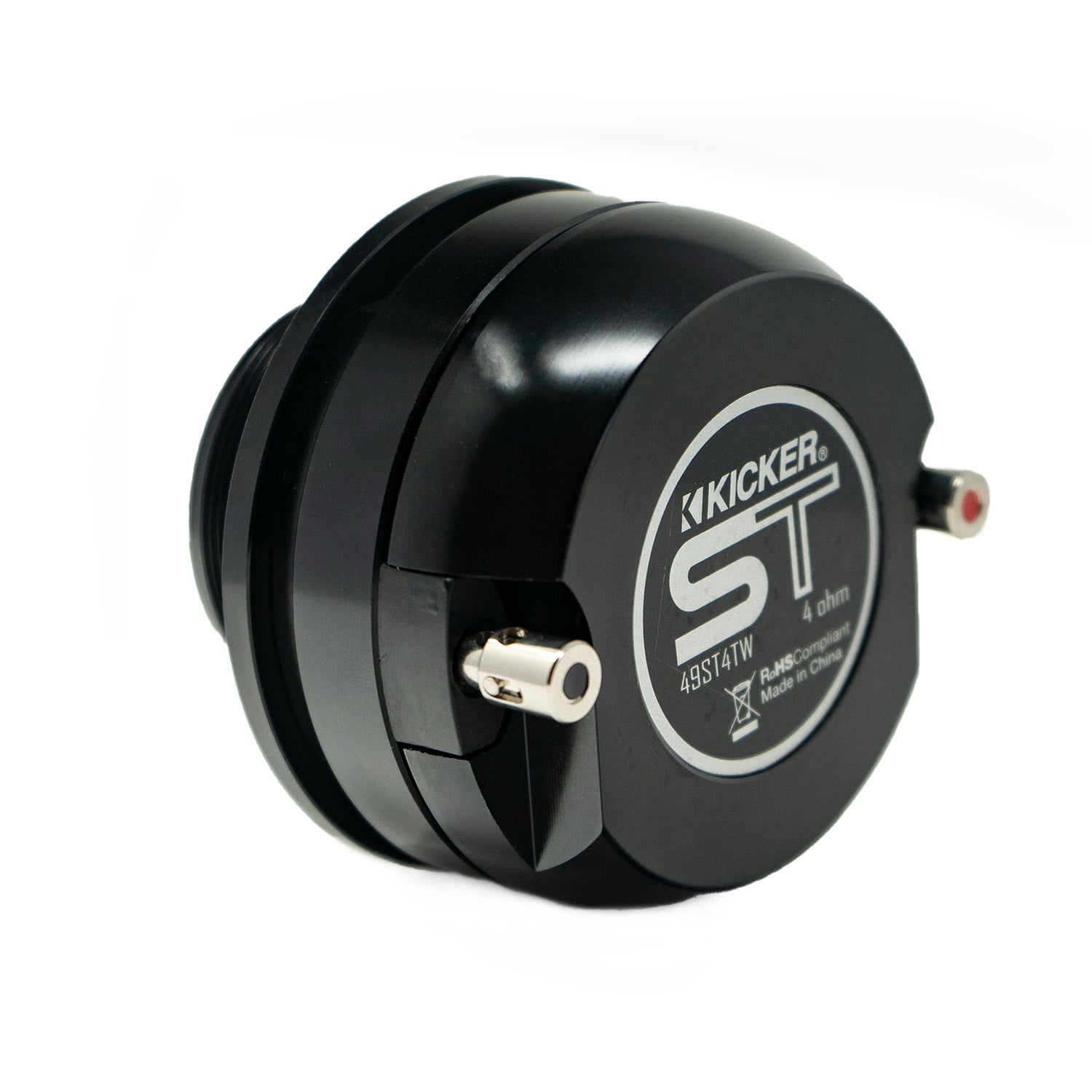 Kicker ST4TW, Pro Audio 1.5" Dual Mount Bullet Tweeter (49ST4TW)