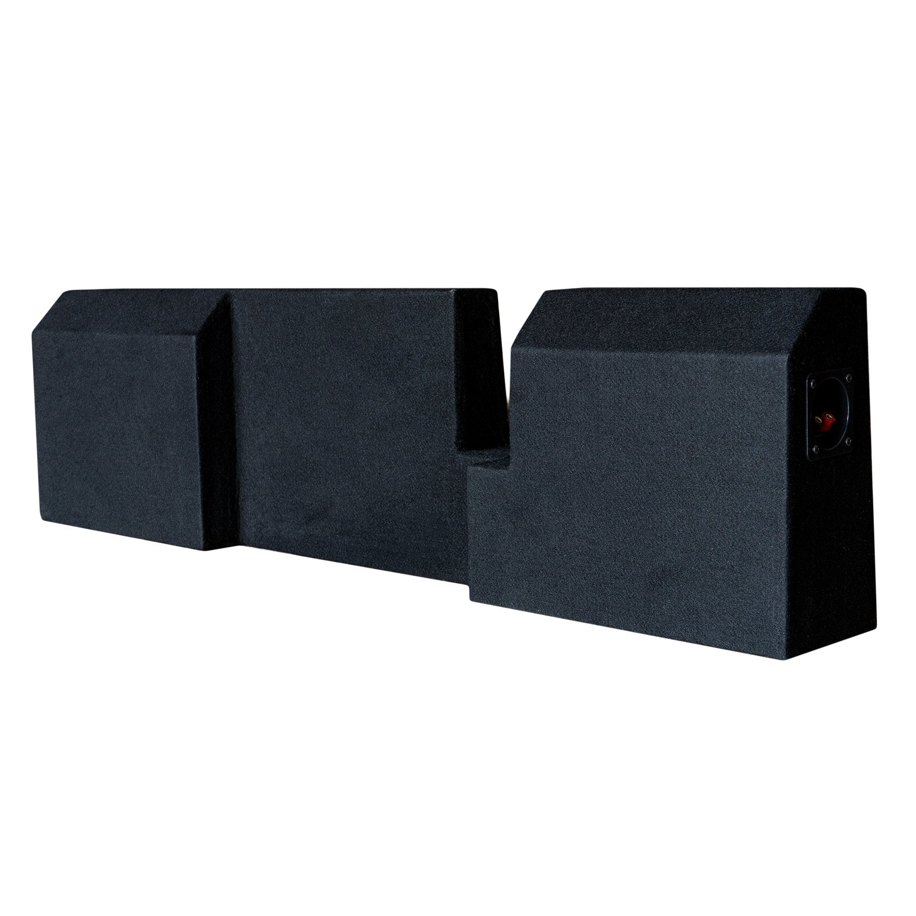 SoundBox Ford F-150 SuperCrew (CrewCab) / SuperCab (Extended Cab) 2004-2008 Dual 12" Upfire Subwoofer Enclosure